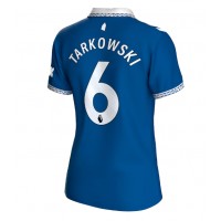 Fotbalové Dres Everton James Tarkowski #6 Dámské Domácí 2023-24 Krátký Rukáv